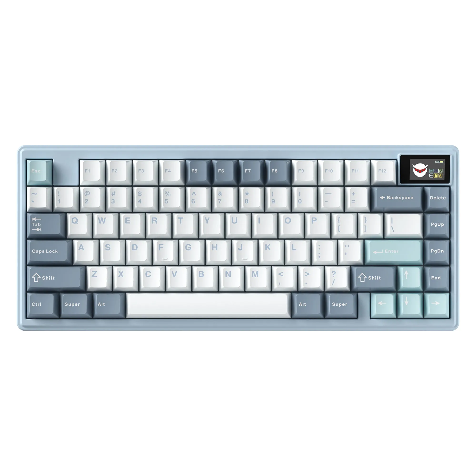 XVX K75 Pro CNC Aluminum Mechanical Keyboard Hot Swap Switchs Flex Cuts PCB With PBT Keycaps