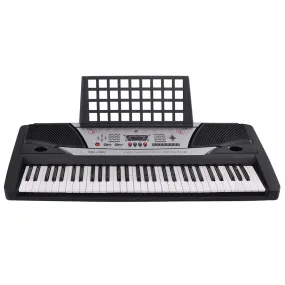 Yescom Musical Electronic Keyboard 61 Keys Instrument Black