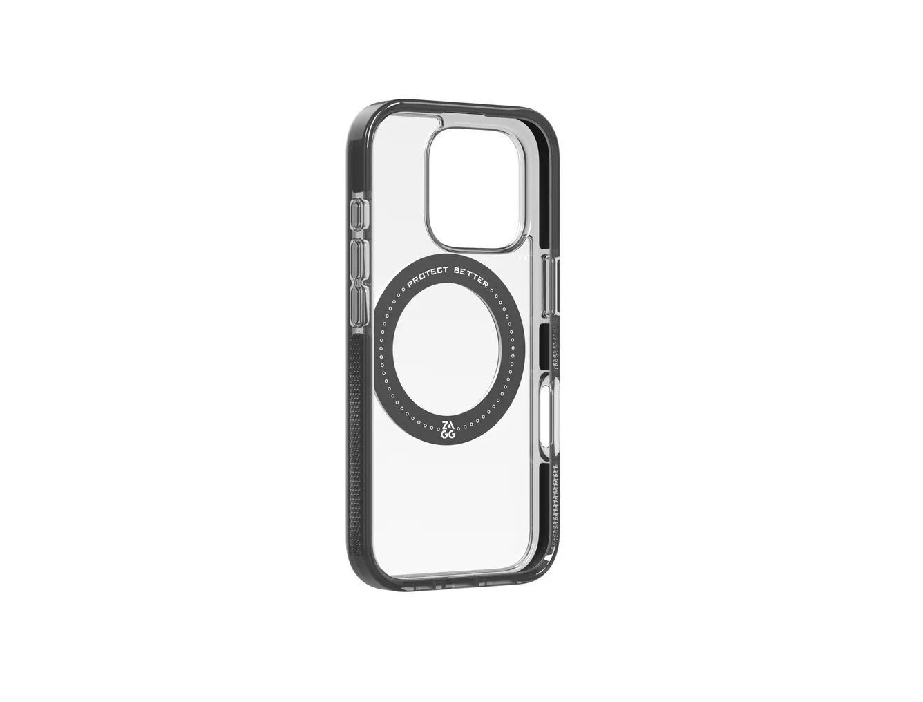 ZAGG iPhone 16 Series Santa Cruz Snap Case Rotate Stand Black