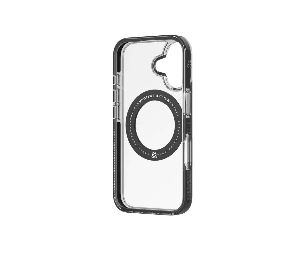 ZAGG iPhone 16 Series Santa Cruz Snap Case Rotate Stand Black