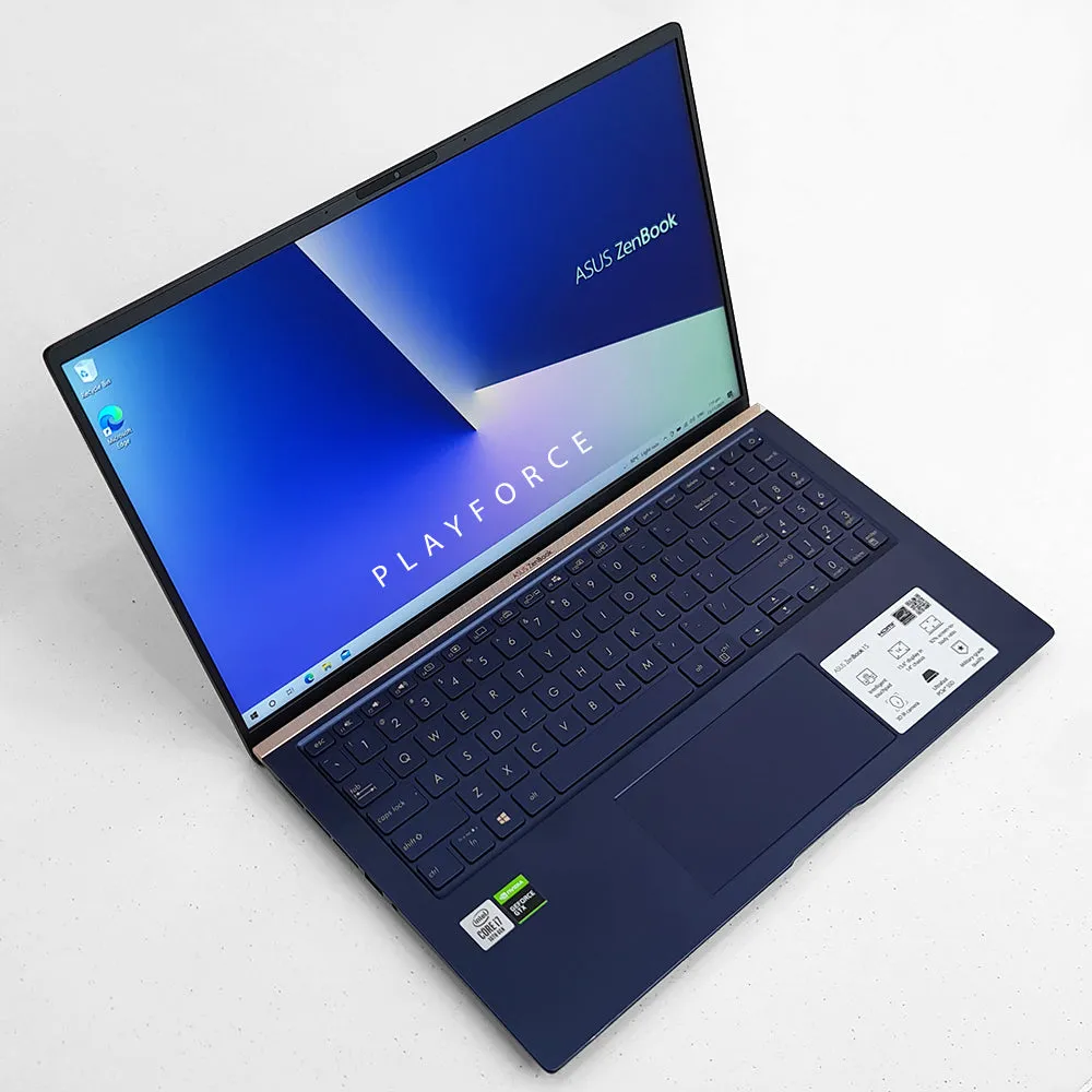 ZenBook 15 UX533FTC (i7-10510U, GTX 1650 MQ, 16GB, 1TB SSD, 15-inch)